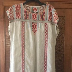 Johnny Was Linen Tunic